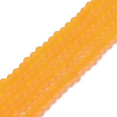Transparent Glass Beads Strands EGLA-A034-T4mm-MD05-1