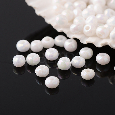 FGB 8/0 Grade A Round Glass Seed Beads SEED-A022-F8-401-1