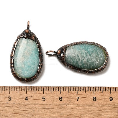 Natural Mixed Gemstone Pendants G-K381-05R-1