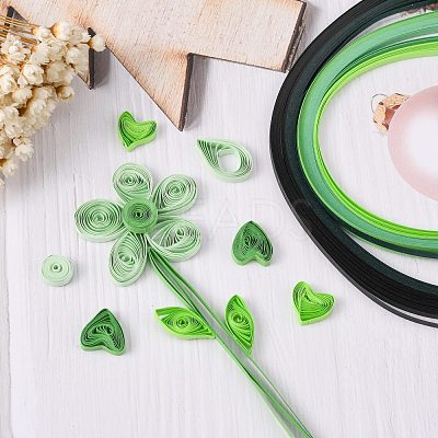6 Colors Quilling Paper Strips DIY-J001-3mm-A04-1