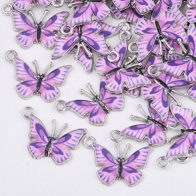 Printed Alloy Pendants PALLOY-R111-14C-1