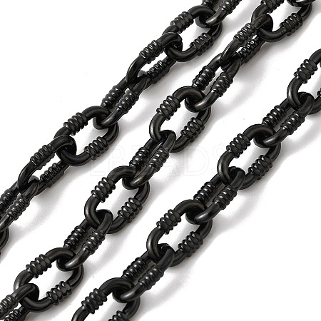304 Stainless Steel Cable Chains CHS-K024-05EB-1