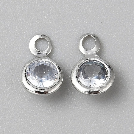 Alloy Micro Pave Cubic Zirconia Pendant FIND-WH0432-12A-P-1