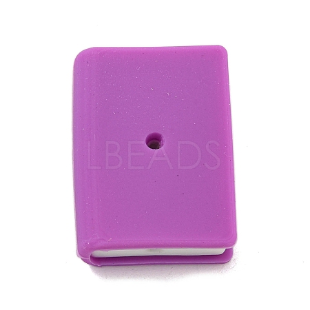 Book Food Grade Silicone Beads PW-WG54979-05-1