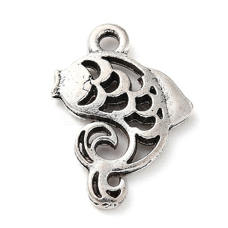 Tibetan Style Alloy Pendants PALLOY-P293-076AS-1
