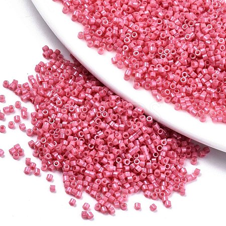 11/0 Grade A Baking Paint Glass Seed Beads X-SEED-S030-1034-1