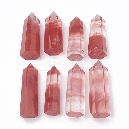 Cherry Quartz Glass Home Decorations G-N0320-03B-1