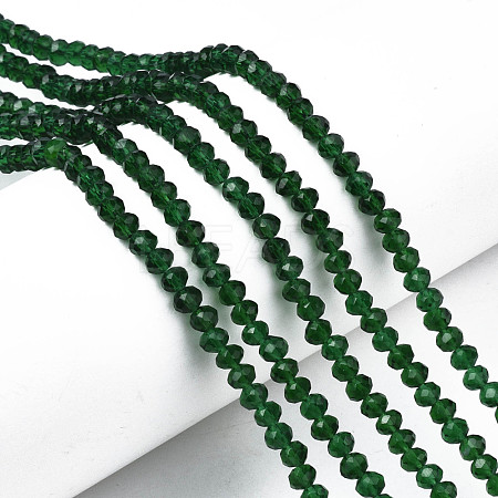 Glass Beads Strands EGLA-A034-T6mm-D24-1