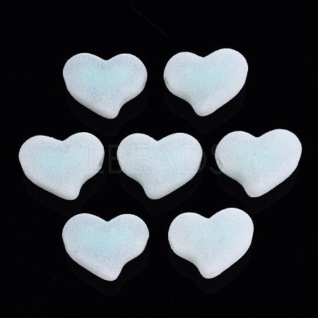 Flocky Acrylic Beads X-MACR-S275-27B-1