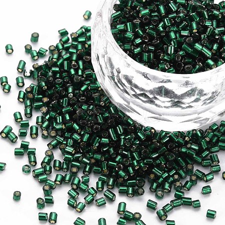 Glass Bugle Beads SEED-S032-08A-53A-1