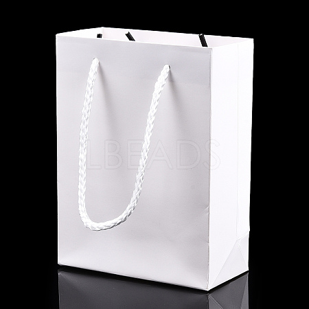 Rectangle Cardboard Paper Bags X1-AJEW-E034-10-1