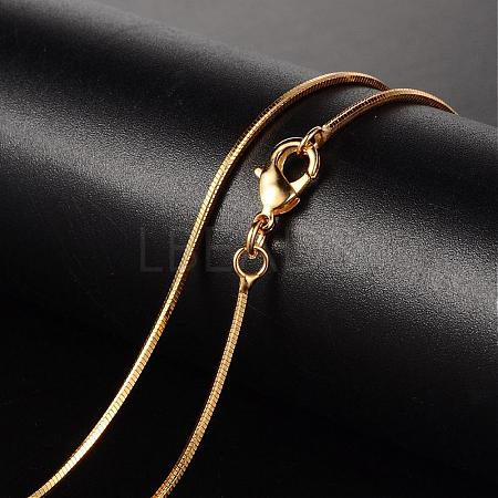 Brass Necklaces MAK-K003-11G-1