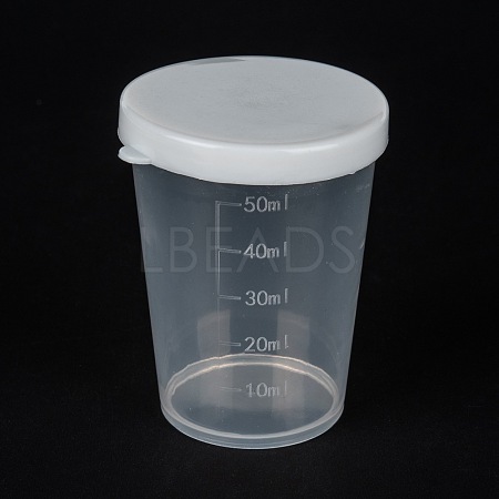 Measuring Cup Plastic Tools AJEW-P092-02-1