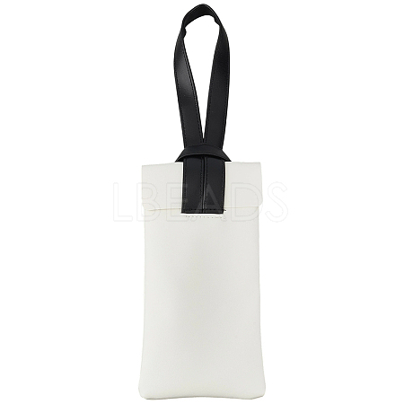 PVC Imitation Leather Eyeglass Cases ABAG-CN0001-66B-1