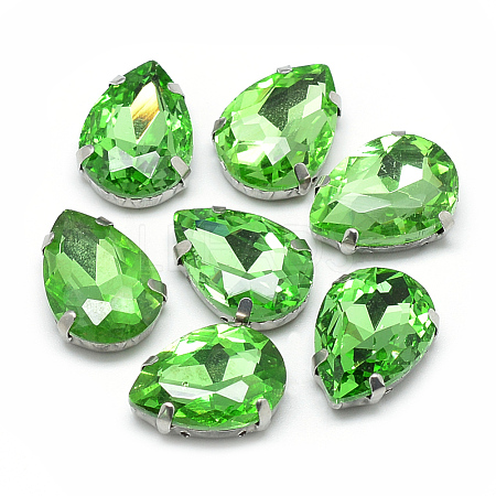 Sew on Rhinestone RGLA-T035-13x18mm-19-1