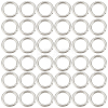 SUNNYCLUE 304 Stainless Steel Jump Rings STAS-SC0006-10B-1