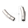 Tarnish Resistant 304 Stainless Steel Bayonet Clasps LS-STAS-F131-22P-3