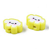 Handmade Polymer Clay Beads LS-X-CLAY-N008-033H-3