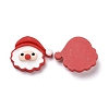 Christmas Theme Opaque Resin Cabochons X-RESI-G029-A04-2