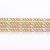 304 Stainless Steel Figaro Chains CHS-I002-05G-2