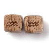Natural Wood Constellation Beads LS-WOOD-M002-11-3