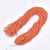 Opaque Solid Color Glass Beads Strands X-GLAA-S178-14A-06-3