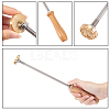 Stamping Embossing Soldering Iron with Stamp AJEW-WH0113-15-16-3