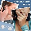 DIY Flat Round Cuff Ring Making Kit DIY-UN0003-46-7