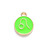 Alloy Enamel Pendants LS-X-ENAM-S124-01A-06G-2