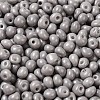 6/0 Opaque Baking Paint Glass Seed Beads SEED-M012-02A-17-3
