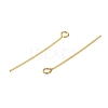 Brass Eye Pins KK-H502-02D-G-2