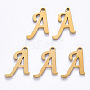 PVD Vacuum Plating 201 Stainless Steel Charms STAS-R105-A-G-2