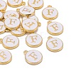Golden Plated Alloy Charms ENAM-S118-01F-4