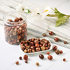 300Pcs 3 Style Wooden Beads WOOD-PJ0001-04-6