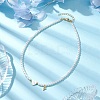 Brass Micro Pave Grade AAA Cubic Zirconia Letter Pendant Necklaces NJEW-JN04771-06-2