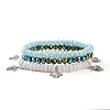 3Pcs 3 Styles Stretch Bracelets Sets BJEW-JB05898-2