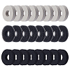 SUPERFINDING 30Pcs 2 color Joystick Sponge Ring AJEW-FH0001-53-1