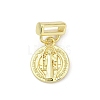 Brass Slide Charms KK-D317-118G-1