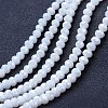Electroplate Glass Beads Strands LS-EGLA-A044-P2mm-B01-1