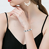 300Pcs 2 Styles Imitation Pearl Acrylic European Beads OPDL-SP0001-04-6