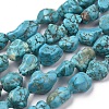 Natural Magnesite Beads Strands G-I263-02-1