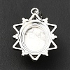 Natural Howlite Pendants G-B033-03P-22-4