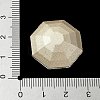 Faceted Glass Rhinestone Cabochons GGLA-C032-05G-3