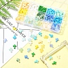 270Pcs 18 Styles Opaque Acrylic Beads SACR-FS0001-41A-8