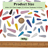 Porcelain Cabochons PORC-WH0010-07-2