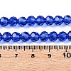Transparent Glass Beads EGLA-A035-T6mm-D21-4