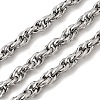 304 Stainless Steel Rope Chains CHS-K024-17P-1