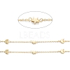 Handmade Brass Beaded Chain CHC-M021-22G-2