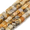 Natural Crazy Agate Beads Strands G-F631-K27-2