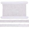 1 Roll Resin Rhinestone with Plastic Imitation Pearl Beaded Trim DIY-BC0015-57B-1
